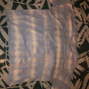 Blue and white Hollister shirt